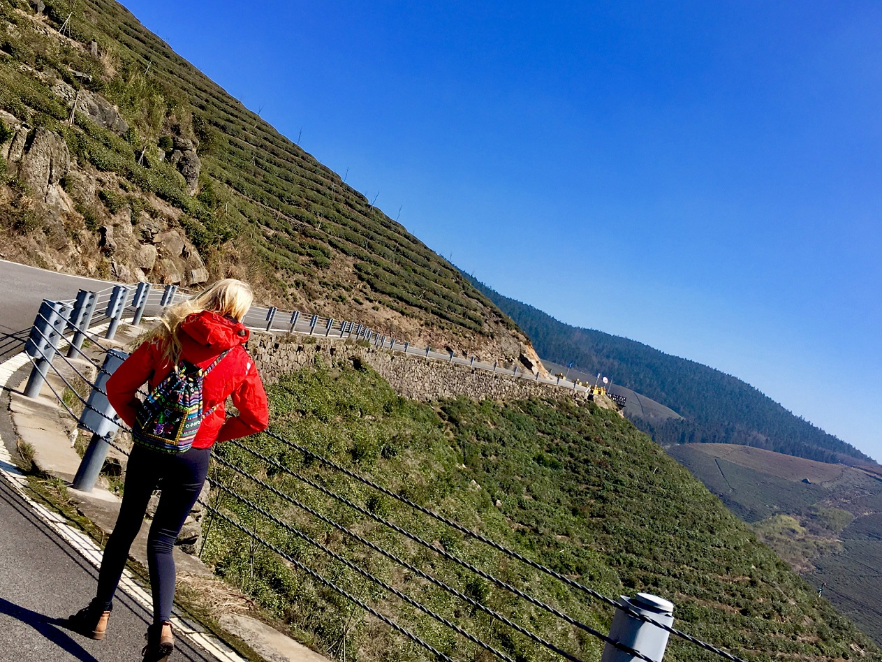 and get off at fuquan mountain stop 福泉山停車場站 or 福泉山景區